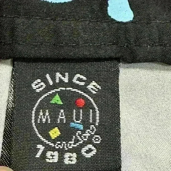 MAUI AND SONS 4-way Stretch Board Shorts Cargo Pocket Men's Size 37” X 10” EUC - Picture 6 of 16